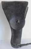 Altes Leder Holster Pistolentasche Crump 1942 US Army WK2