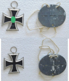 Sammlg II. WK EK 2 Herst 13 Brehmer Urkunden Soldbuch