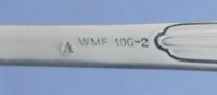 1 Tee-Ei / Teesieb-Löffel WMF 900 Fächermuster versilbert 100 14,2cm