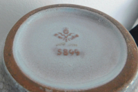 Keramik Vase Karlsruher Majolika Fridegart Glatzle 5899 Craqueleeglasur 27cm