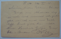 PK Tintenfabrik Beyer Chemnitz Teplitz 17. Res. Division Feldpost 1915 I. WK