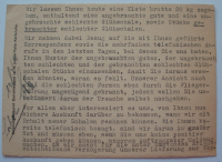 Alte PK Chemische Fabrik Menzer an Chamotte Industrie 1942 betr. Glühschalen