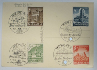 PK Adolf Hitler Porträt Stempel München 1941