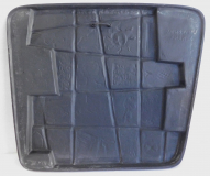 Seltenes großes Buderus Eisenguß Relief Kunstguss Universitas Fritz Reuter 30x25