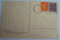 Alte PK AK Wiesbaden Schloss Rathaus ev. Hauptkirche 1922 - Schweiz