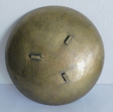 Art Deco Messing Schale AJE Kunstwerkstätten Potsdam Art Hammerschlag Ø16,8cm