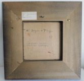 Orignal Bild Klaus Jürgen-Fischer Kleines plastisches Objekt Dingsda Alkyd-Holz