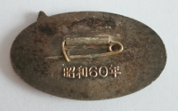 Altes Abzeichen Brosche Toyama Japan 3,2x1,8cm