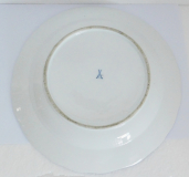 Wappenteller Meissen Wappen Bautzen Oberlausitz Teller Knaufzeit 2.Wahl Ø24,2cm