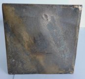Abstrakt organische Bronze Skulptur Torso ? signiert VF HK ? 20,5cm