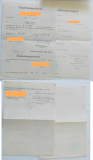 Sammlg II. WK EK 2 Herst 13 Brehmer Urkunden Soldbuch