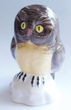 Porzellanfigur Eule Handpainted Hungary BLS Herend 8,5cm