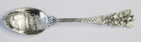 Andenken Löffel Goethehaus Frankfurt Adler 10,5cm Silber 800