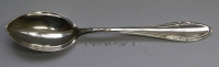 Mokkalöffel BSF Silber 800 kleines Muster Eichenlaub ? Löffel 10,4cm #116