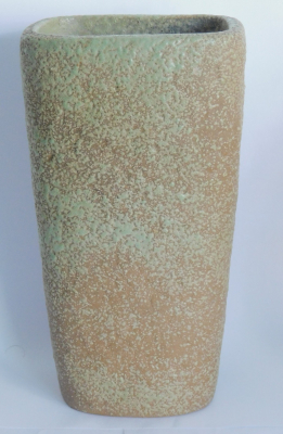 Seltene Art Deco Keramikvase WMF mit Art Schrumpfglasur 20cm