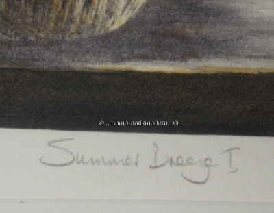 Farbradierung Summer Breeze I Peter Eastham -KEIN VERSAND- (N)