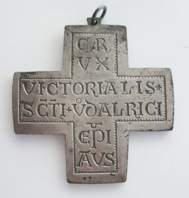 Anhänger Ulrichskreuz Heiliger Ulrich Kreuz 4,3x4,3cm