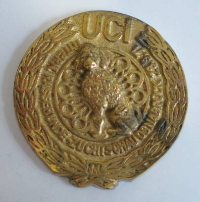 Medaille / Plakette UCI Rassehunde Zuchtschau Osnabrück 1971 Pudel