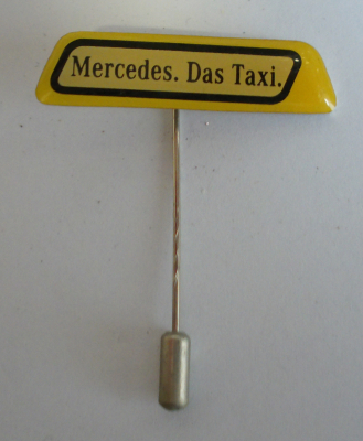 Alte seltene Nadel Pin Mercedes Das Taxi