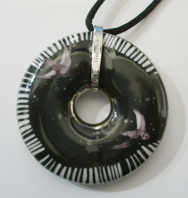 Anhänger Donut für Kette Katzen Goebel Rosina Wachtmeister