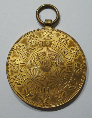 Ehrenmedaille Österreich Kaiser Franz Joseph I. 40 Jahre Treue Dienste Ø3,4cm