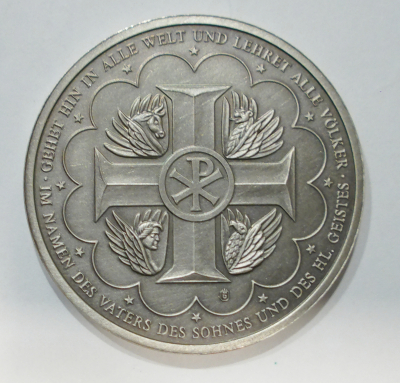Medaille Kreuzigung Christi Ø4cm