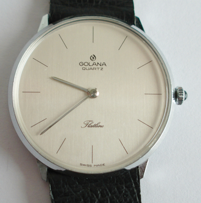 Damenarmbanduhr Golana Quartz flatline swiss made