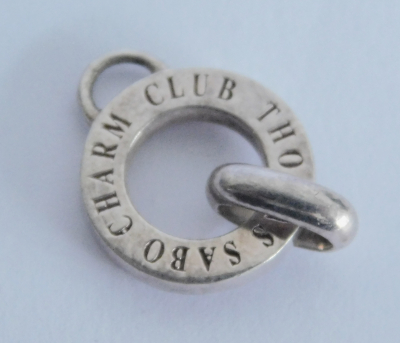 Thomas Sabo Charmträger Element für Anhänger Charm Silber 925 Ø1,5cm