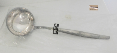 1 Suppenkelle BSF Dänisch Perl versilbert 90 - 28,5cm