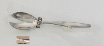 1 Salatgabel BSF Dänisch Perl versilbert 90 - 18,5cm