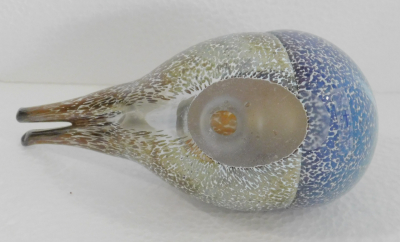 Glasfigur Vogel Art Glass Team Finland Design J. Rajalahti