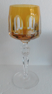 Weinrömer Glas Römer Nachtmann Antika bernsteinfarben 19,9cm