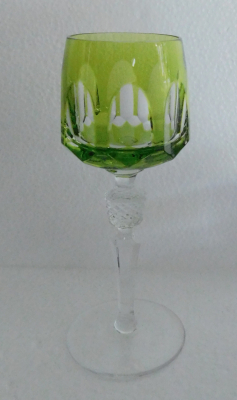 Weinrömer Glas Römer Nachtmann Antika grün hellgrün 19,8cm