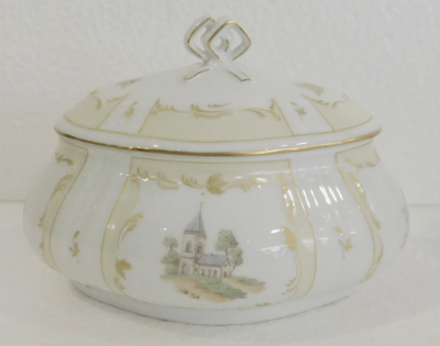 Deckeldose Bonbonniere AK Kaiser Dahlem