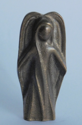 Bronze Handschmeichler Schutzengel Butzon & Bercker Kerstin Stark 5cm