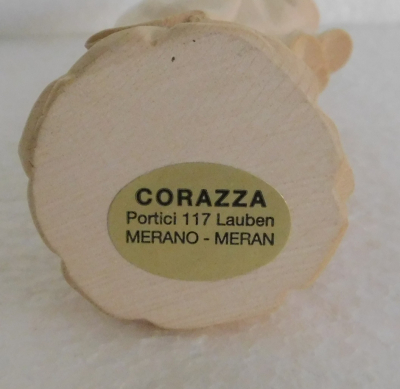 Holzfigur Jungfrau Maria - Unserer lieben Frau von Lourdes Corazza Meran 14cm