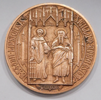 Medaille Alma Mater Lipsiensis Universität Leipzig Thomas Müntzer Entw König 4cm