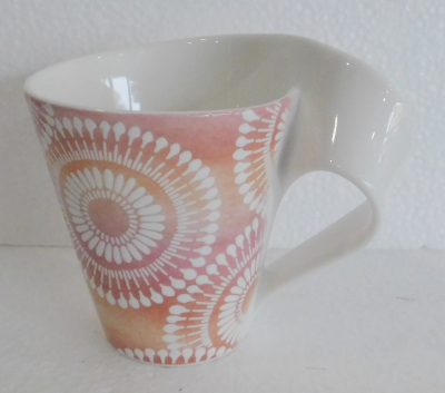 Villeroy & Boch New Wave Mombasa 2007 Tasse Kaffeebecher Latte Macchiato ca280ml