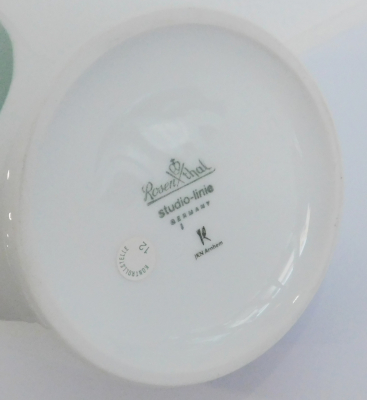 Große Pop Art Vase Rosenthal JKN Arnhem Design Broekstra Sander Nr. 4150/31 31cm