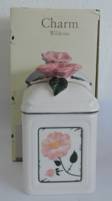 Villeroy & Boch kl. Vorratsdose Marmeladendose Charm Wildrose 11cm
