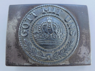 Altes Koppelschloß Gott mit uns Eisen I. WK