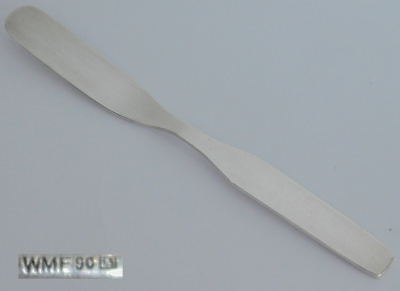 Butterstreicher WMF Modell 3600 Entw. Wagenfeld versilbert 90 16cm