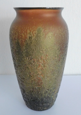 Vase Schott Zwiesel Arte Nova im Jugendstil signiert limitiert irisierend 19cm