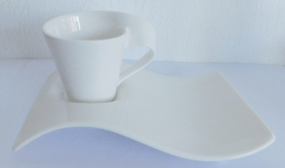 Villeroy & Boch New Wave Espressotasse + UT weiß