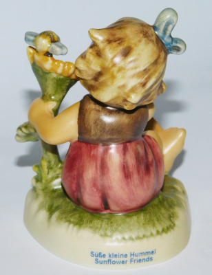 Hummelfigur Süße kleine Hummel Sunflower Hummel Goebel Nr. 2104 8cm I.Wahl #396