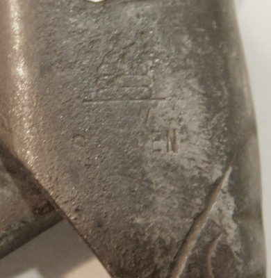 Alte Schere Kreuzschere Klosterschere Solingen 18cm
