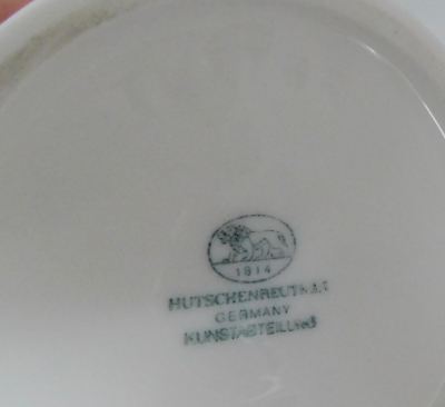 Figur Sonnenkind Akt weiß Goldkugel Hutschenreuther Kunstabteilg. Tutter 22cm #b