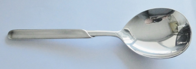 WMF Onda versilbert 90 teilmattiert 1 Vorlegelöffel Servierlöffel 21cm