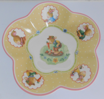 Villeroy & Boch Spring Decoration Schale Schälchen Ostern Hase Ø16,5cm