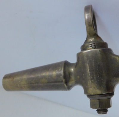 Messing Zapfhahn Fasshahn Weinfaß Bierfaß Nr. 36 L11,8cm 292g
